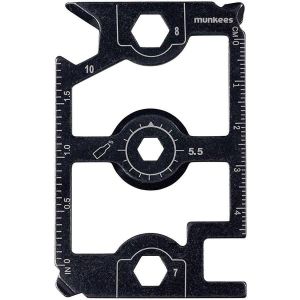 Мультитул в форме футбольного поля Munkees Keychain Tool Football Field 10 шт.