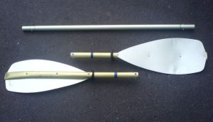 Прочное байдарочное весло дюраль разб м Снаряжение ( ) .L=2.3