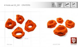 Зацепы для скалолазания Top Point Craters #291