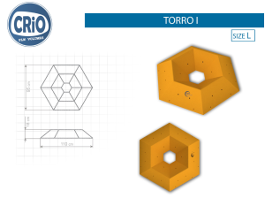 Прочный рельеф для скалолазания Crio Holds Torro I