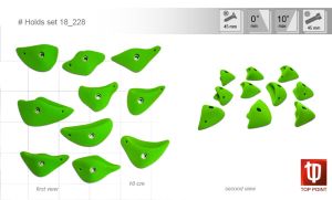 Зацепы для скалолазания Top Point #228