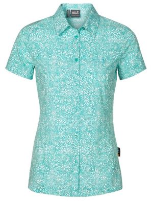 Блузка летняя женская Jack Wolfskin Wahia Print Shirt W