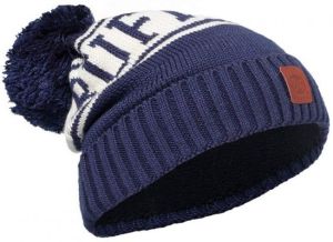 Шапка двухслойная Buff Junior Knitted & Polar Hat Buff Shiko Medieval Blue