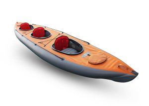 Трехместная байдарка для сплавов Stream Хатанга-3L Travel