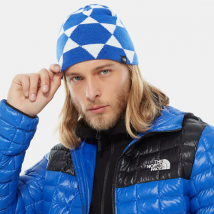 Яркая вязаная шапка The North Face Alpine Beanie