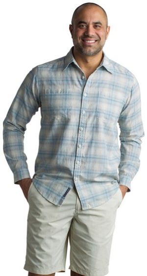 ExOfficio M BA Poros Plaid LS