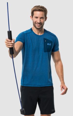 Тонкая термофутболка Jack Wolfskin Somers Track T M