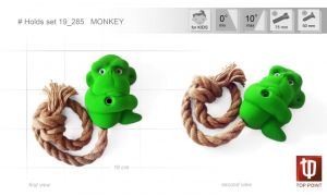 Скалолазные зацепы для детей Top Point Monkey #285