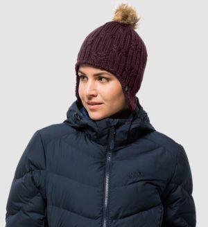 Шапка стильная Jack Wolfskin Stormlock Braid Cap Women