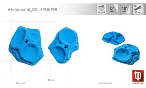 Зацепы для скалодромов Top Point #207 Splinter XL