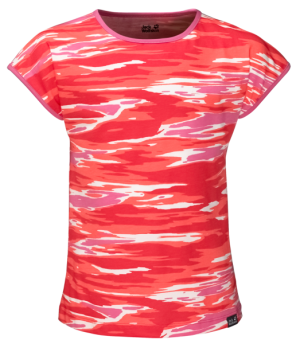 Футболка для девочки Jack Wolfskin COASTAL WAVE T GIRLS