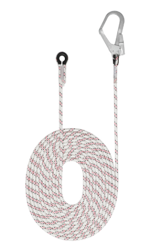 Гибкая анкерная линия Венто Анкерлайн 12 с карабином стальной монтажный малый (0052)