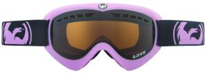 Спортивная маска оправа линза Dragon Alliance DXs ( Pop Pink, Jet Amber)