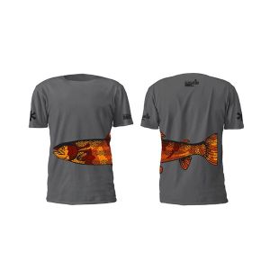 Фирменная футболка с коротким рукавом Norfin Classic Gray