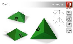 Накладной рельеф для скалолазания Top Point Droit