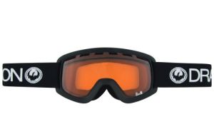 Спортивная детская маска оправа линза Dragon Alliance LiL D ( Coal, Amber)