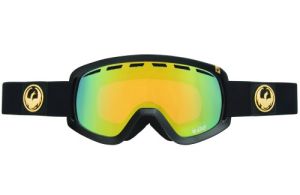 Горнолыжная маска оправа линзы Dragon Alliance D2 ( Jet, Gold Ionized + Amber)
