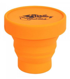 Компактный силиконовый стакан складной Tramp 180 мл