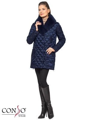 Пуховый жакет женский Conso wear WMF160517