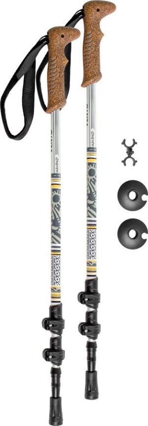 Палки треккинговые с псевдопробковой рукояткой Венто Mavenzi