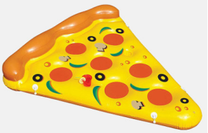 Прочный надувной матрас Пицца х FunForrestFun! 180 150