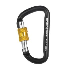 Удобный карабин Singing Rock Mini D Screw