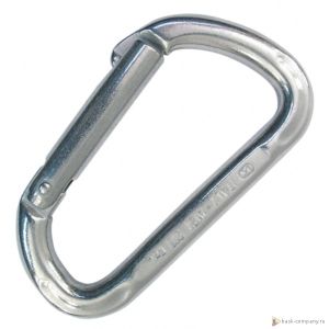 Карабин с прямой защёлкой мм Kong D Shape Inox 100