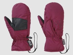 Удобные рукавицы для зимы Jack Wolfskin Easy Entry Mitten Kids