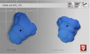 Необычный рельеф для скалолазания Top Point #118