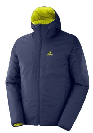 Куртка зимняя с капюшоном Salomon Drifter Loft Hoodie