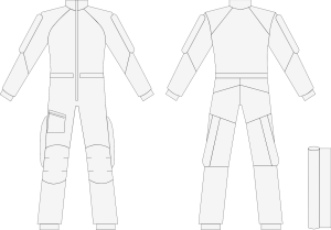 Комбинезон для парашютистов Irissky Fun с захватами