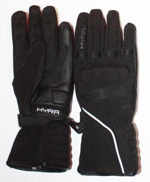 Удобные горнолыжные перчатки для женщин Hyra Gloves Lady Softshell/Leather