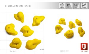 Зацепы для скалодромов Top Point #208 Satis