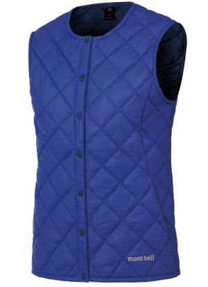 Комфортный женский жилет Montbell Superior Down Round Neck
