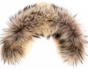 Меховая опушка на капюшон Енот Red Fox