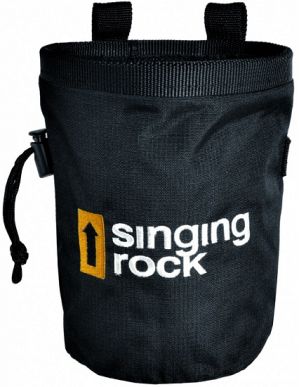 Мешочек для магнезии прочный Singing Rock Chalk Bag Black