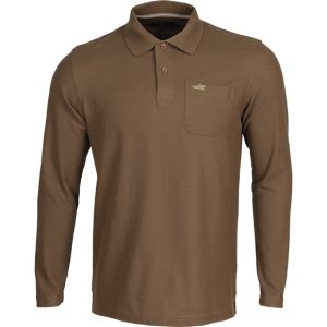 Классическая рубашка Поло с длинным рукавом Сплав