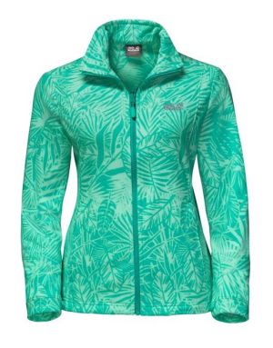 Удобная женская куртка Jack Wolfskin Kiruna Jungle Women