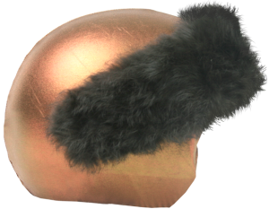 Нашлемник женский модный Coolcasc E003 Bronze