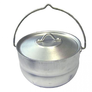 Туристический штампованный котел с крышкой Tramp 