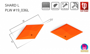 Накладной спортивный рельеф Top Point Chard