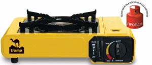 Газовая плита с переходником на большой баллон Tramp 