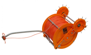 Лебедка для протягивания сетей подо льдом Badger