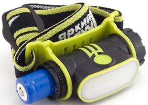 Надежный налобный фонарь Яркий луч LH-190 Cobra