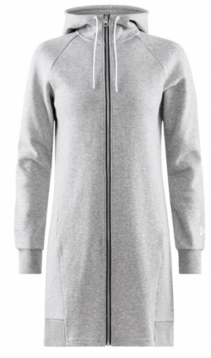 Функциональная удлиненная куртка с капюшоном Craft District