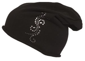 Тонкая шапка со стразами SportCool 276