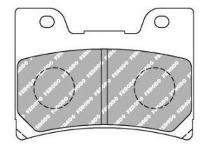 Долговечные тормозные колодки Ferodo FDB666
