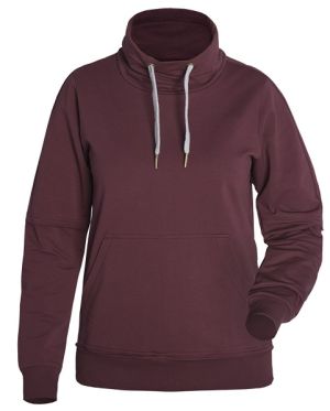 Свитшот из футера с высоким воротником Rosomaha