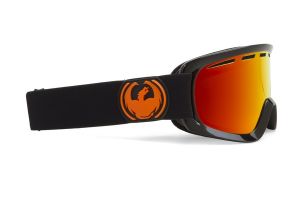 Горнолыжная маска оправа линза Dragon Alliance D2 ( Jet, Red Ionized + Yellow Blue Ionized)