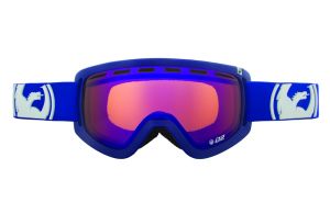 Маска оправа линзы Dragon Alliance (snow) D2 ( Solid Navy, BlueSteel + Amber)